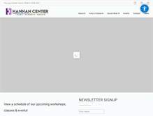 Tablet Screenshot of hannan.org